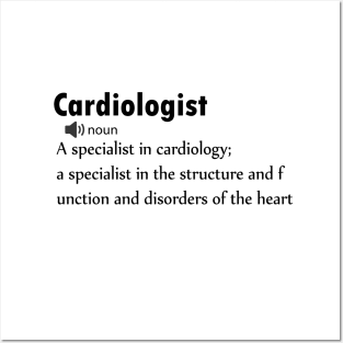 Funny Cardiologist - Definition Posters and Art